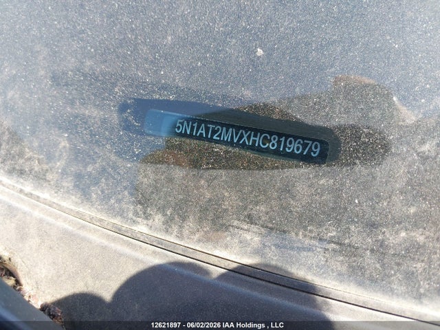 Продаж на аукціоні авто 2017 Nissan Rogue S/sl Platinum/sv, vin: 5N1AT2MVXHC819679, номер лоту: 12621897
