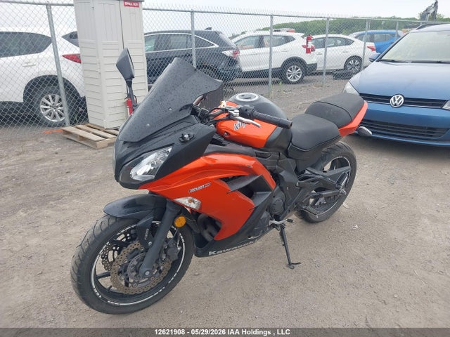 2014 Kawasaki Ex650 F მანქანა იყიდება აუქციონზე, vin: JKAEXEF1XEDA17903, აუქციონის ნომერი: 12621908