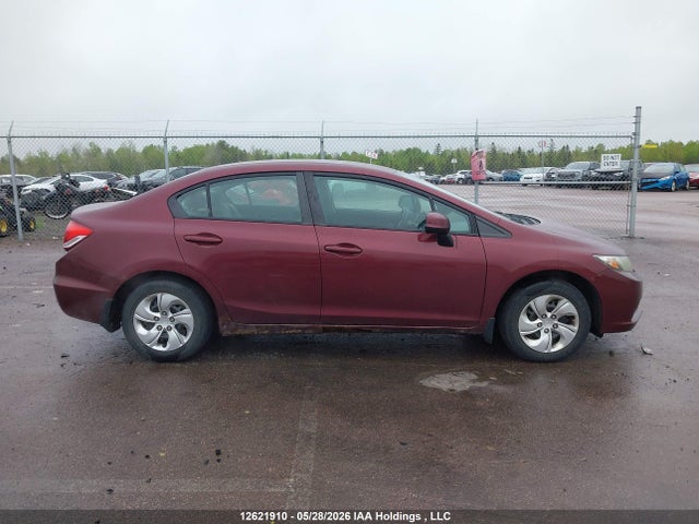 2013 Honda Civic Lx მანქანა იყიდება აუქციონზე, vin: 2HGFB2F46DH018922, აუქციონის ნომერი: 12621910
