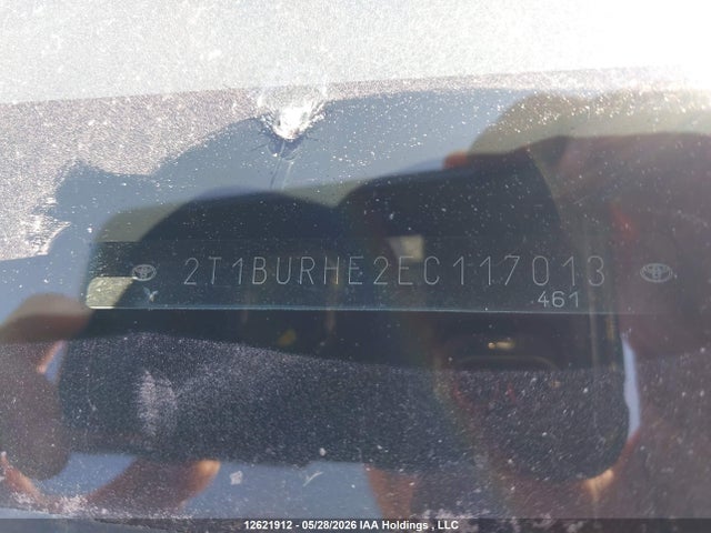 2T1BURHE2EC117013 Toyota Corolla