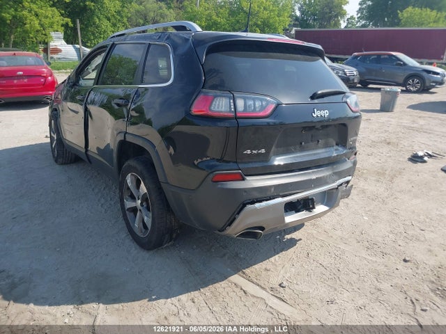 2019 Jeep Cherokee Limited მანქანა იყიდება აუქციონზე, vin: 1C4PJMDX6KD449804, აუქციონის ნომერი: 12621921