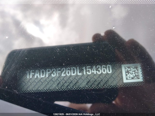 2013 Ford Focus Se მანქანა იყიდება აუქციონზე, vin: 1FADP3F26DL154360, აუქციონის ნომერი: 12621929