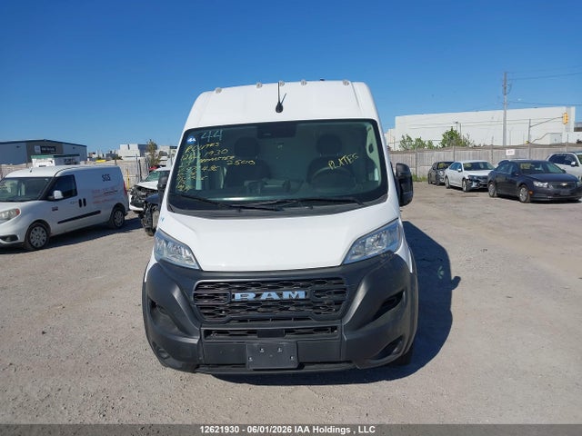 12621930 :رقم المزاد ، 3C6LRVDG8PE577486 vin ، 2023 Ram Promaster 2500 2500 High مزاد بيع
