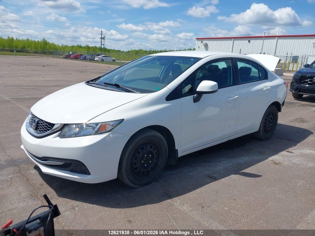 Honda Civic Lx 2014 2HGFB2F41EH035127 Image 2