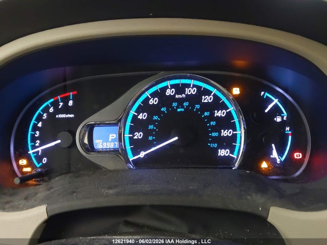 12621940 :رقم المزاد ، 5TDDK3DC3CS045761 vin ، 2012 Toyota Sienna Xle/limited مزاد بيع