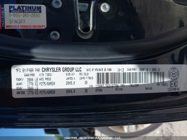 RAM 1500 Slt 2014 1C6RR7LT6ES167798 Image 20