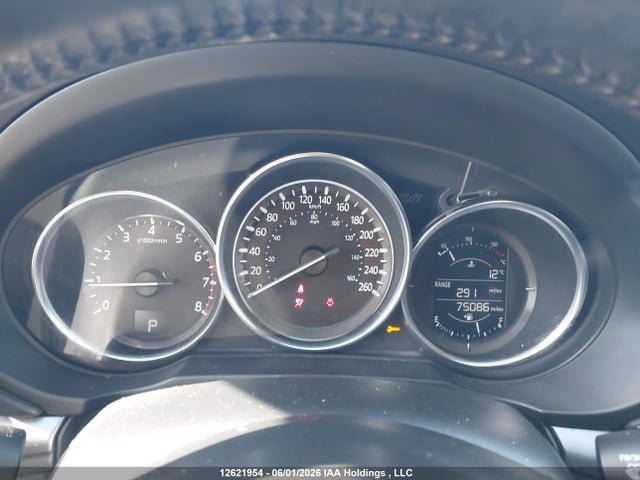 12621954 :رقم المزاد ، JM3KFBCL4H0137065 vin ، 2017 Mazda Cx-5 Gs مزاد بيع