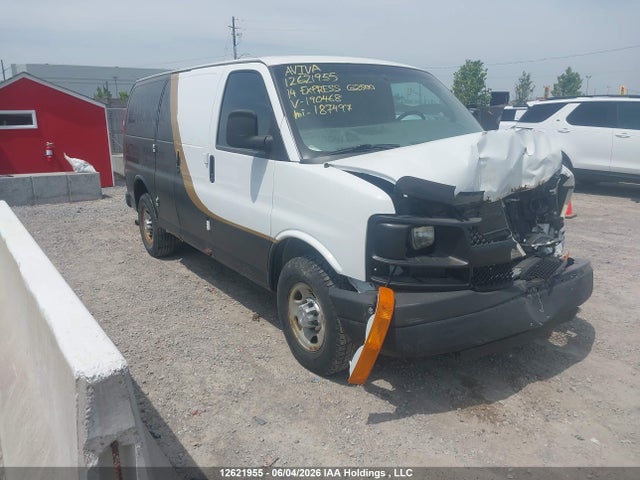 Auction sale of the 2014 Chevrolet Express G2500, vin: 1GCWGFCA1E1190468, lot number: 12621955