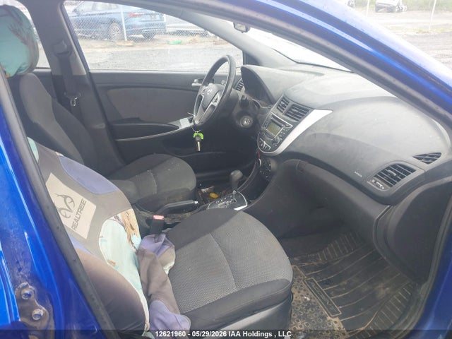 12621960 :رقم المزاد ، KMHCT5AE3DU086927 vin ، 2013 Hyundai Accent Gl مزاد بيع