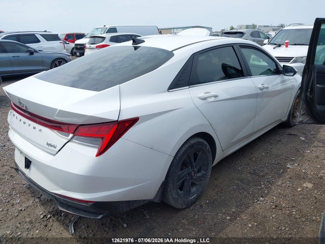 2021 Hyundai Elantra Hybrid Ultimate/ultimate With Two-tone Interior მანქანა იყიდება აუქციონზე, vin: KMHLN4AJ9MU004393, აუქციონის ნომერი: 12621976