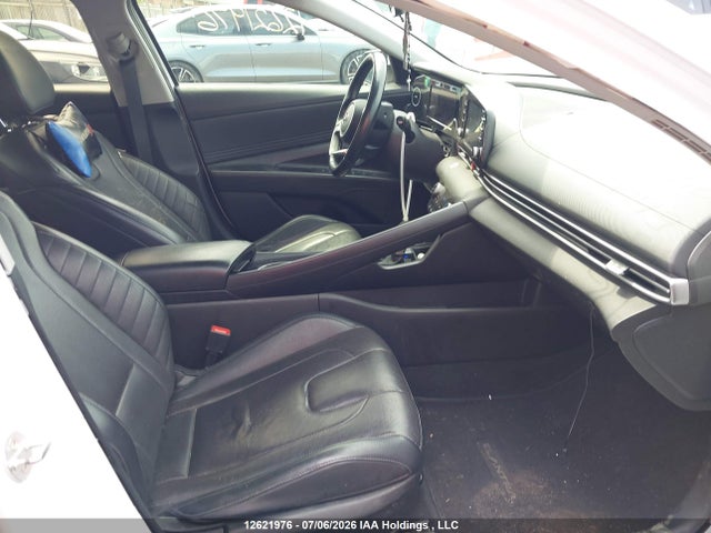 2021 Hyundai Elantra Hybrid Ultimate/ultimate With Two-tone Interior მანქანა იყიდება აუქციონზე, vin: KMHLN4AJ9MU004393, აუქციონის ნომერი: 12621976