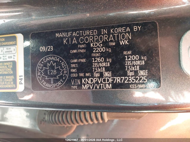 KIA Sportage 2024 KNDPVCDF7R7235225 Image 19