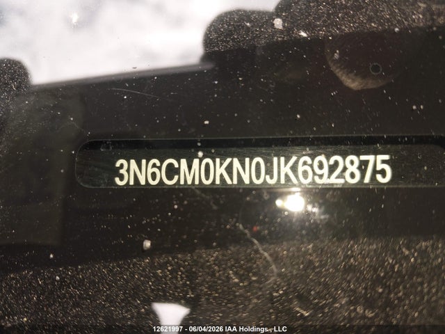 2018 Nissan Nv200 S/sv მანქანა იყიდება აუქციონზე, vin: 3N6CM0KN0JK692875, აუქციონის ნომერი: 12621997