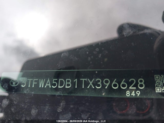 5TFWA5DB1TX396628 Toyota Tundra Crewmax Limited/crewmax Platinum/crewmax 1794/crewmax Sr/crewmax Sr5
