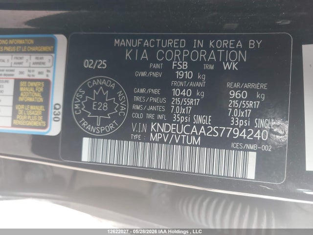 KIA SELTOS S 2025 KNDEUCAA2S7794240 Image 18