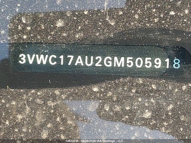 Продаж на аукціоні авто 2016 Volkswagen Golf Sportwagen S/se/sel/limited, vin: 3VWC17AU2GM505918, номер лоту: 12622038
