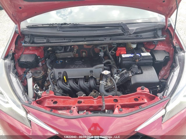 12622043 :رقم المزاد ، VNKKTUD39JA100001 vin ، 2018 Toyota Yaris L/le/se مزاد بيع