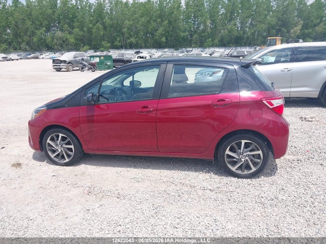 12622043 :رقم المزاد ، VNKKTUD39JA100001 vin ، 2018 Toyota Yaris L/le/se مزاد بيع