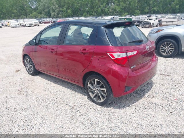 12622043 :رقم المزاد ، VNKKTUD39JA100001 vin ، 2018 Toyota Yaris L/le/se مزاد بيع