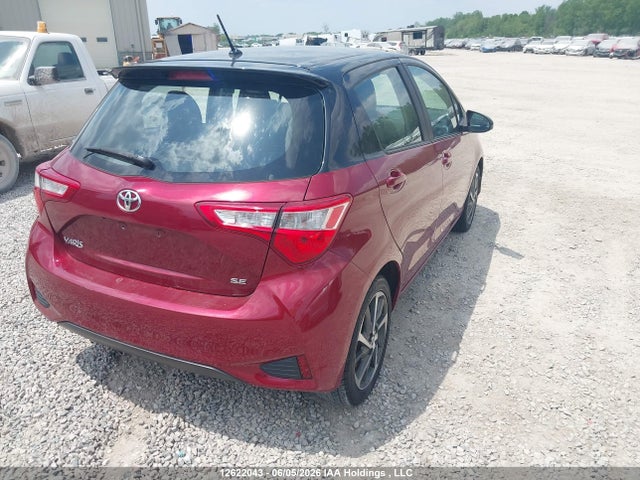 12622043 :رقم المزاد ، VNKKTUD39JA100001 vin ، 2018 Toyota Yaris L/le/se مزاد بيع