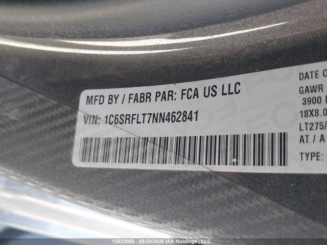 RAM 1500 Rebel 2022 1C6SRFLT7NN462841 Image 9