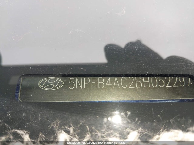 2011 Hyundai Sonata Gls მანქანა იყიდება აუქციონზე, vin: 5NPEB4AC2BH052297, აუქციონის ნომერი: 12622060