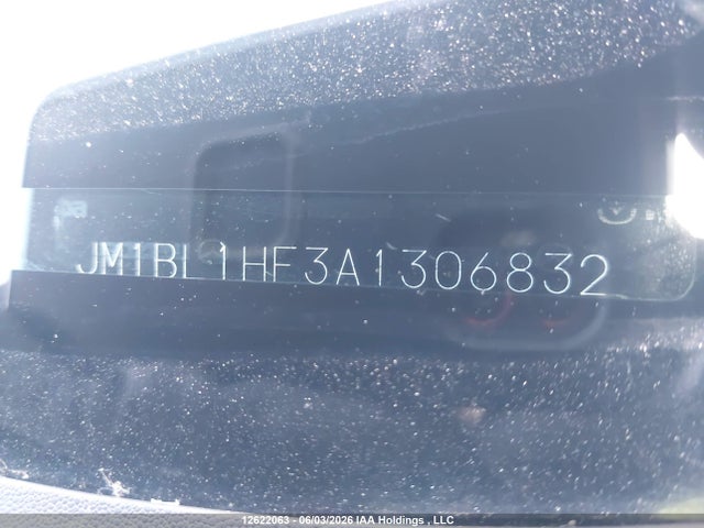 12622063 :رقم المزاد ، JM1BL1HF3A1306832 vin ، 2010 Mazda 3 I مزاد بيع