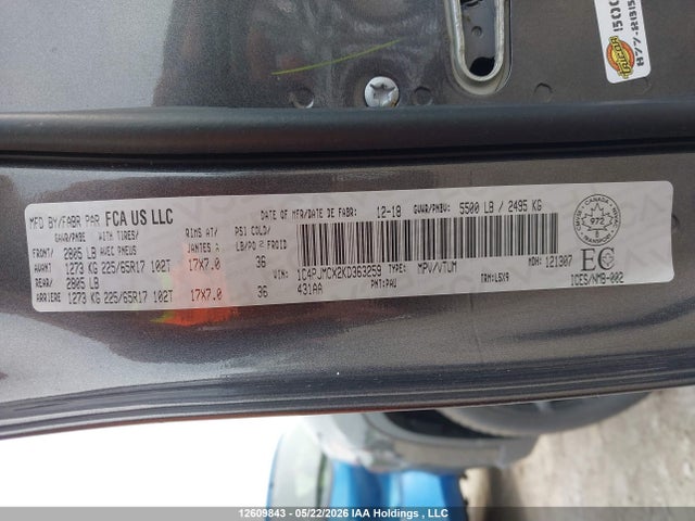 1C4PJMCX2KD363259 Jeep Cherokee North