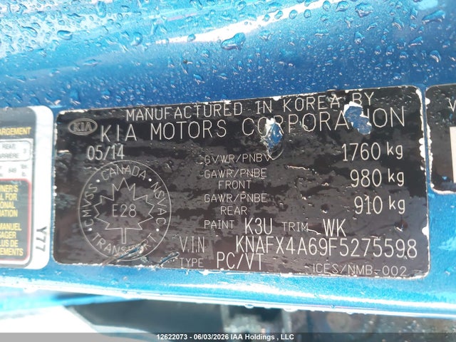 Aukcja sprzedaży 2015 Kia Forte, vin: KNAFX4A69F5275598, numer aukcji: 12622073
