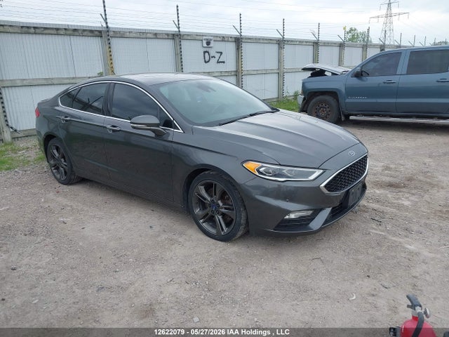 12622079 :رقم المزاد ، 3FA6P0VP4HR152683 vin ، 2017 Ford Fusion Sport مزاد بيع