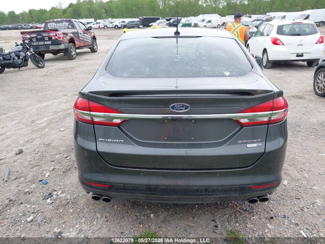12622079 :رقم المزاد ، 3FA6P0VP4HR152683 vin ، 2017 Ford Fusion Sport مزاد بيع