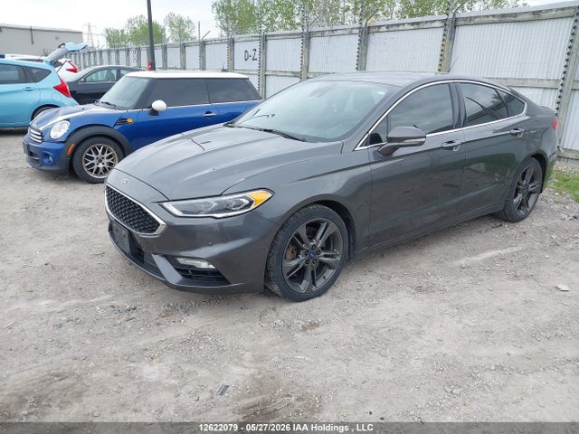 12622079 :رقم المزاد ، 3FA6P0VP4HR152683 vin ، 2017 Ford Fusion Sport مزاد بيع