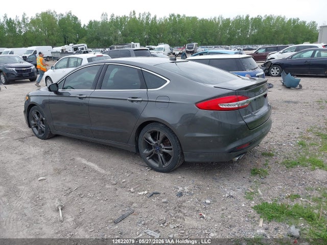12622079 :رقم المزاد ، 3FA6P0VP4HR152683 vin ، 2017 Ford Fusion Sport مزاد بيع