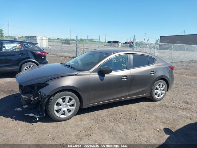 12622082 :رقم المزاد ، 3MZBM1U79GM289779 vin ، 2016 Mazda Mazda3 G/gx مزاد بيع
