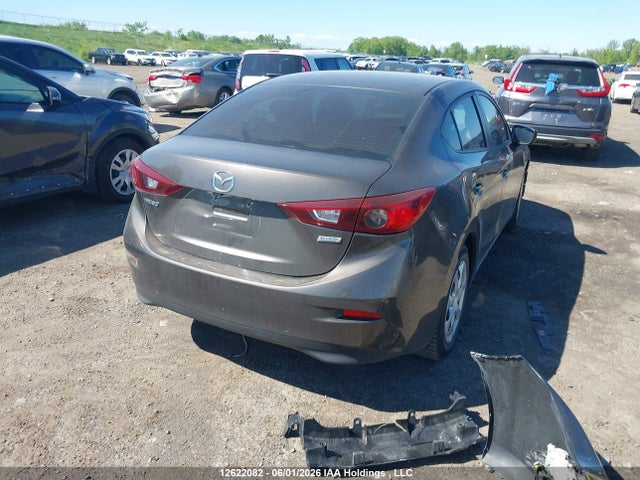12622082 :رقم المزاد ، 3MZBM1U79GM289779 vin ، 2016 Mazda Mazda3 G/gx مزاد بيع