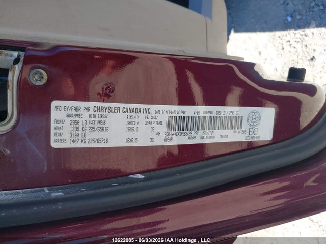 12622085 :رقم المزاد ، 2D8HN44EX9R669429 vin ، 2009 Dodge Grand Caravan Se مزاد بيع