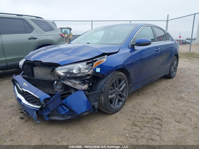 12622089 :رقم المزاد ، 3KPF54ADXME319424 vin ، 2021 Kia Forte Ex مزاد بيع