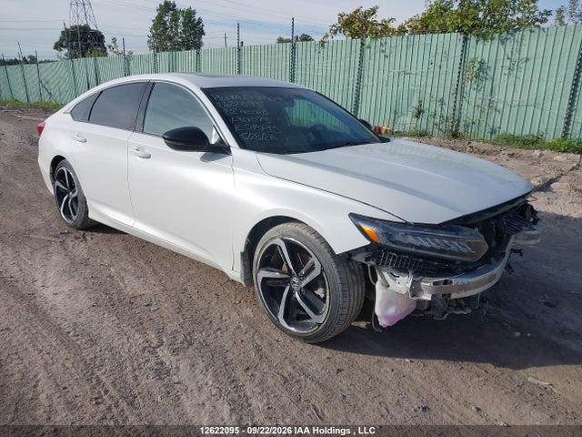 Auction sale of the 2022 Honda Accord Sport 1.5t, vin: 1HGCV1F31NA801075, lot number: 12622095