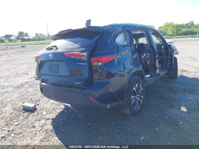 2021 Toyota Highlander Hybrid Xle მანქანა იყიდება აუქციონზე, vin: 5TDGBRCH8MS528967, აუქციონის ნომერი: 12622100