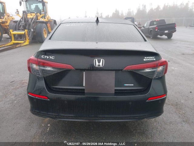 2025 Honda Civic Sport Hybrid/sport Touring Hybrid მანქანა იყიდება აუქციონზე, vin: 2HGFE4F8XSH010891, აუქციონის ნომერი: 12622107