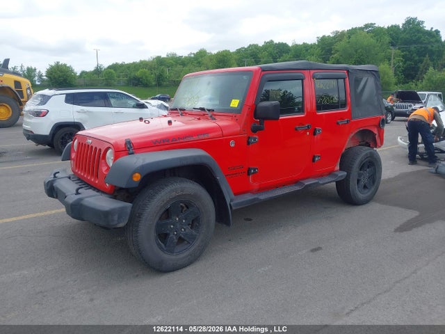 2016 Jeep Wrangler Unlimited Sport მანქანა იყიდება აუქციონზე, vin: 1C4BJWDG4GL283625, აუქციონის ნომერი: 12622114