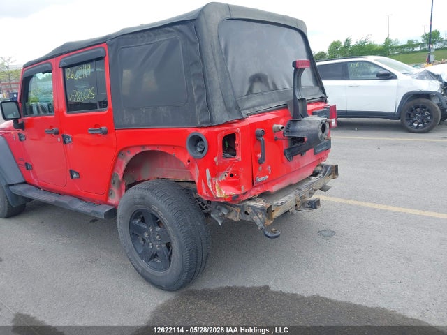 2016 Jeep Wrangler Unlimited Sport მანქანა იყიდება აუქციონზე, vin: 1C4BJWDG4GL283625, აუქციონის ნომერი: 12622114