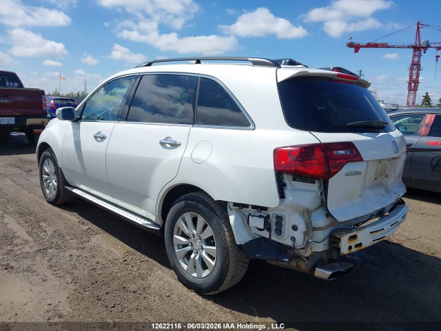 12622116 :رقم المزاد ، 2HNYD2H80CH003780 vin ، 2012 Acura Mdx Elite Package مزاد بيع