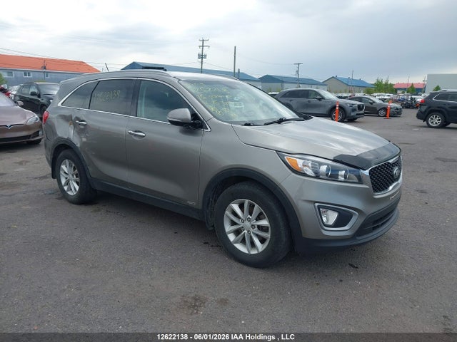 12622138 :رقم المزاد ، 5XYPGDA50GG153283 vin ، 2016 Kia Sorento 3.3l Lx + مزاد بيع