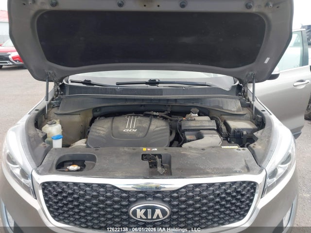 12622138 :رقم المزاد ، 5XYPGDA50GG153283 vin ، 2016 Kia Sorento 3.3l Lx + مزاد بيع