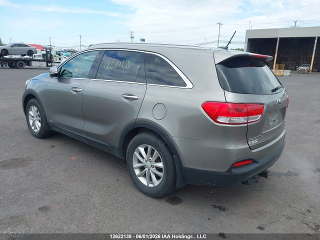 12622138 :رقم المزاد ، 5XYPGDA50GG153283 vin ، 2016 Kia Sorento 3.3l Lx + مزاد بيع