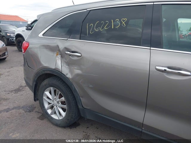 12622138 :رقم المزاد ، 5XYPGDA50GG153283 vin ، 2016 Kia Sorento 3.3l Lx + مزاد بيع