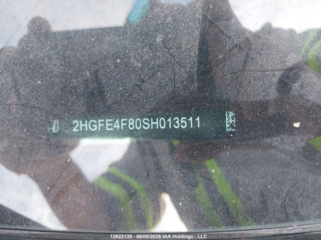 2HGFE4F80SH013511 Honda Civic Sport Hybrid/sport Touring Hybrid