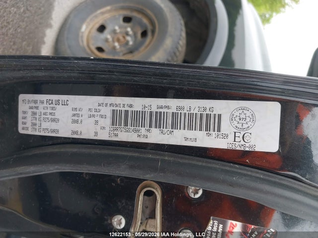 RAM 1500 Slt 2016 1C6RR7GT5GS149001 Image 19
