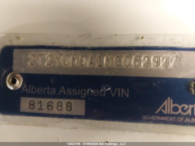 2T2YGMDA1MC062927 Lexus RX 450H